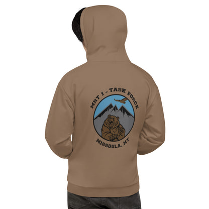 MRT-1; Task Force Missoula, MT Store 1  Core Men's Hooded Performance Sweatshirt - gNFWEcBLK
