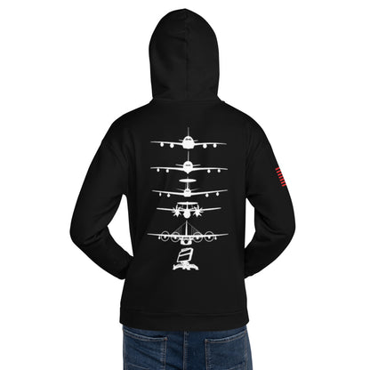 AWACS Store 1  Core Men's Hooded Performance Sweatshirt - 8th-4