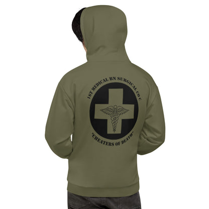 1st Medical BN Surgical Co C Store 1  Core Men's Hooded Performance Sweatshirt - H42Hw4