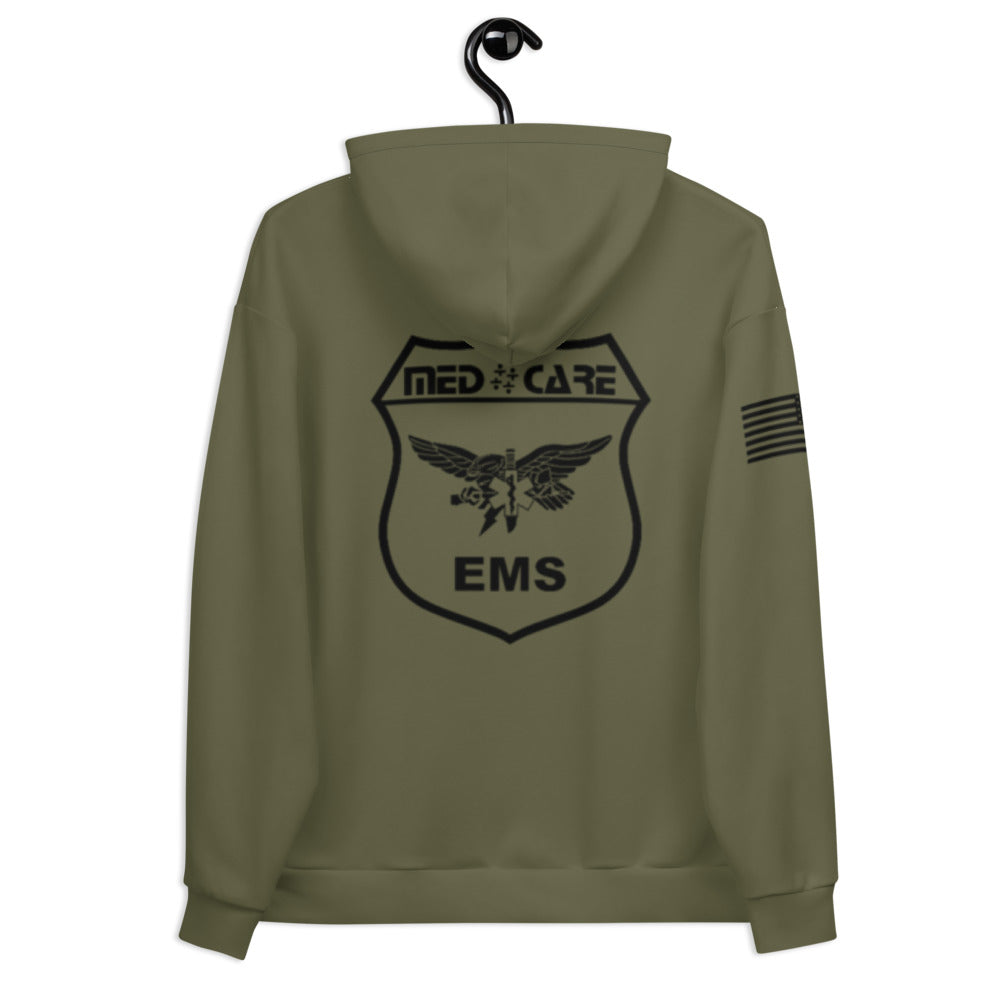 MedCare EMS TacMed Store 1  Core Men's Hooded Performance Sweatshirt - DmXMbD