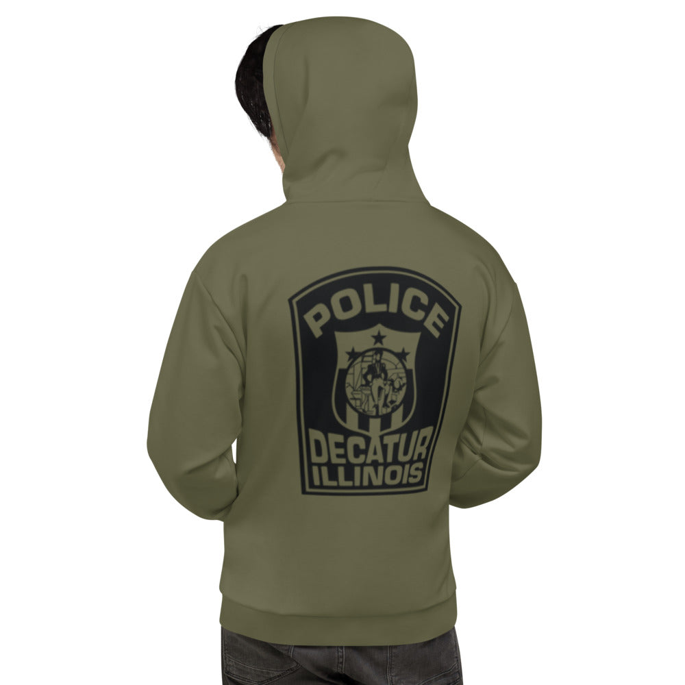 Decatur Police Department Store 1  Core Men's Hooded Performance Sweatshirt - hmXfua