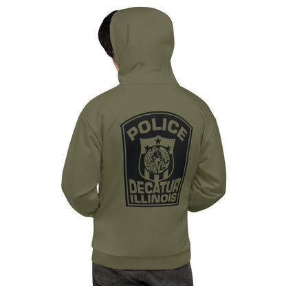 Decatur Police Department Store 1  Core Men's Hooded Performance Sweatshirt - hmXfua