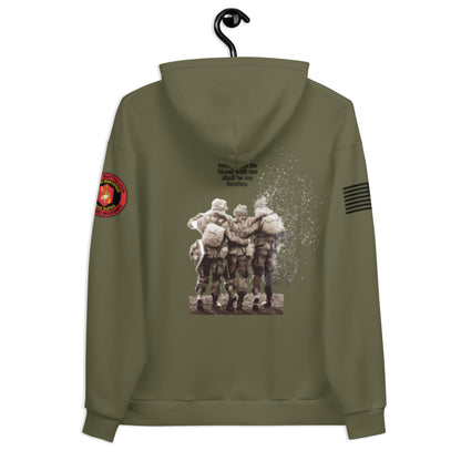 3rd Battalion 2nd Marine Division  Core Men's Hooded Performance Sweatshirt - YnQbeN