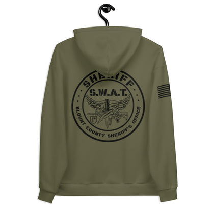 BLOUNT COUNTY SHERIFF'S OFFICE SWAT TEAM  Core Men's Hooded Performance Sweatshirt - TswH5J