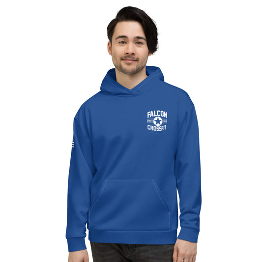 Falcon Crossfit Store 1  Core Men's Hooded Performance Sweatshirt - WueQ4Z