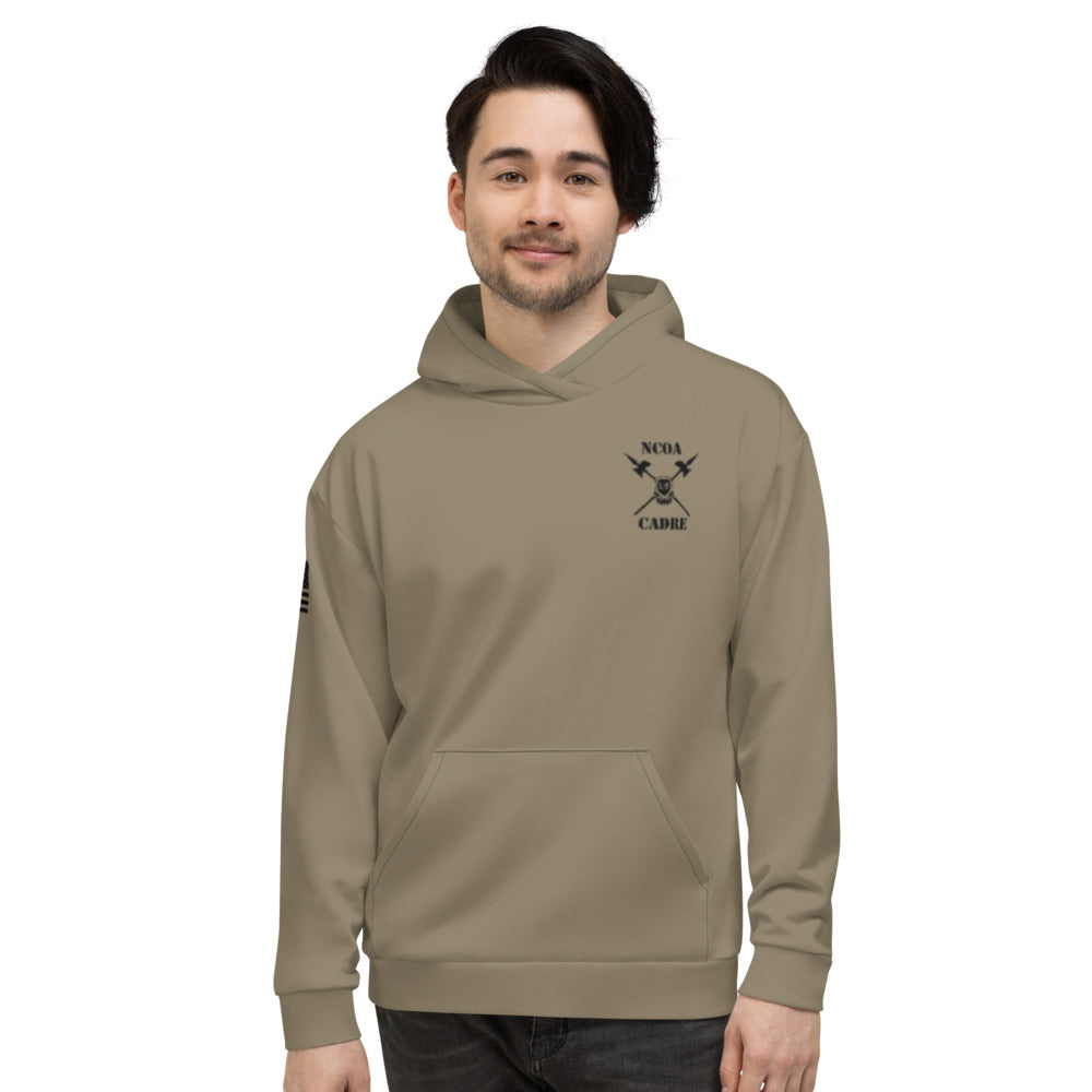 NCOA, TJAGLCS Store 1  Core Men's Hooded Performance Sweatshirt - e4k5p6-TAN