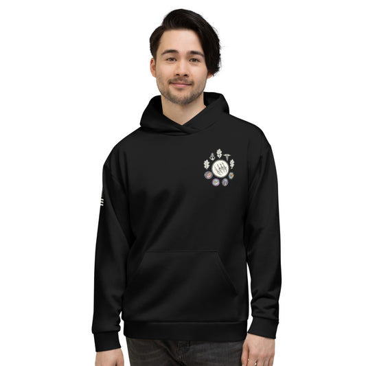 MRT-1; Task Force Missoula, MT Store 1  Core Men's Hooded Performance Sweatshirt - gNFWEcBLK