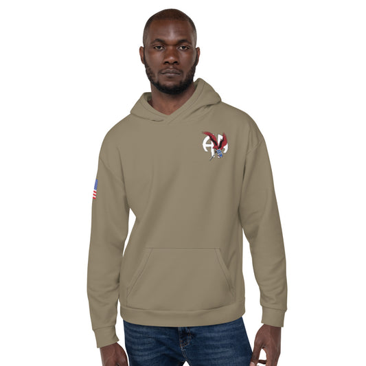 D co, 1BN, 325th AIR Store 1  Core Men's Hooded Performance Sweatshirt - Qmazq5