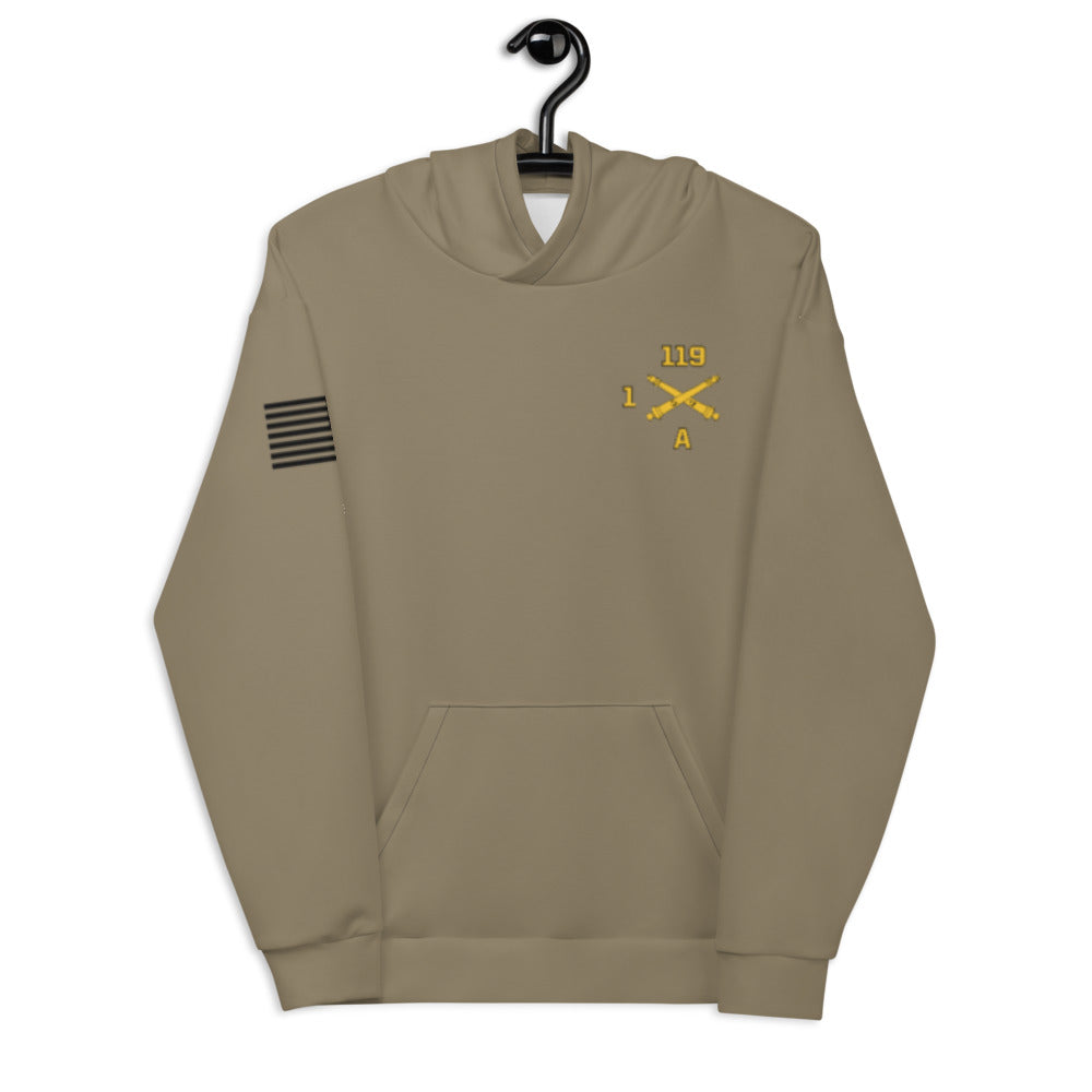 A Battery, 1/119 FAB Store 1  Core Men's Hooded Performance Sweatshirt - BDMNg3