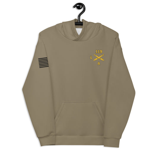 A Battery, 1/119 FAB Store 1  Core Men's Hooded Performance Sweatshirt - BDMNg3