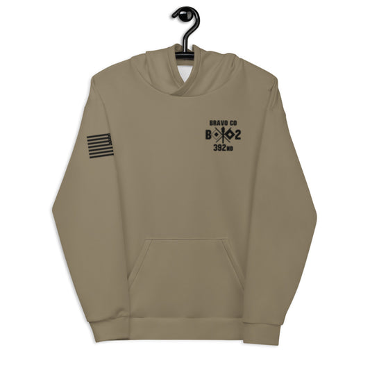 2nd Pl. B Co. 392nd ESB  Core Men's Hooded Performance Sweatshirt - 3S2VaY