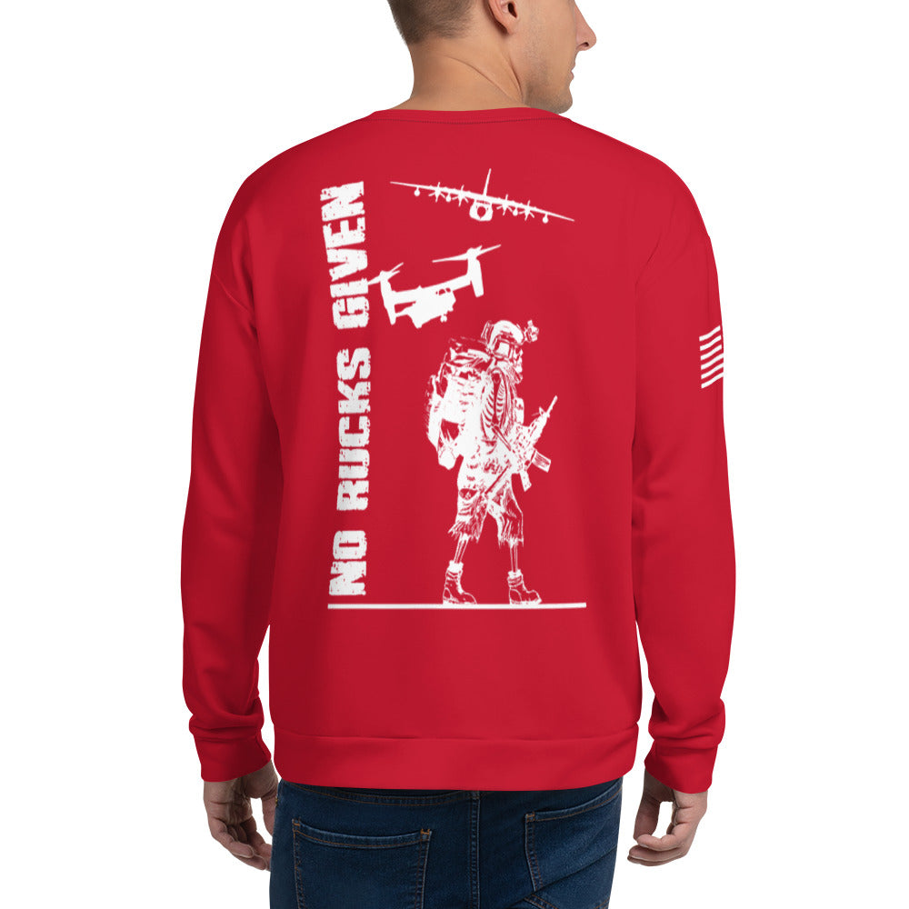 352d SOSS/OSM Store 1 Core Men's Crewneck Performance Sweatshirt - En8c9fRED
