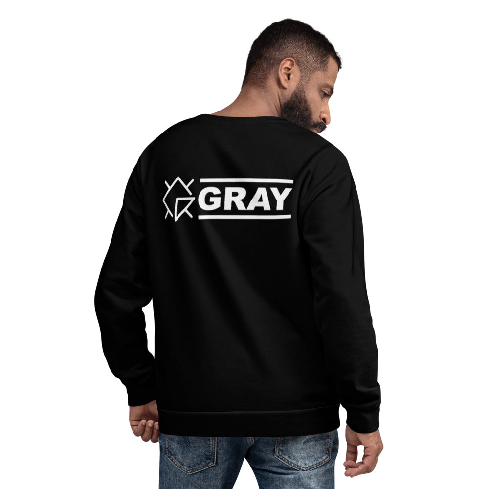 USMA Gray Store 1 Core Men's Crewneck Performance Sweatshirt - FgzE6C
