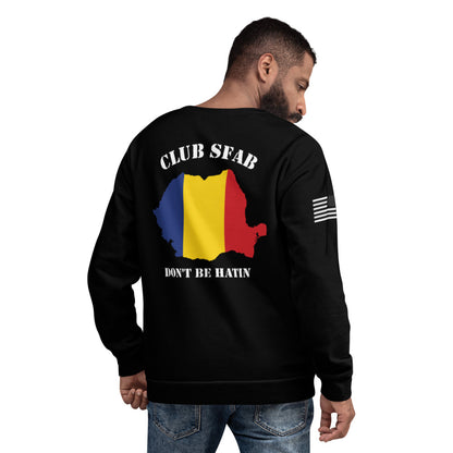 Team Romania Store 1 Premium Core Men's Crewneck Performance Sweatshirt - 9vMzCB