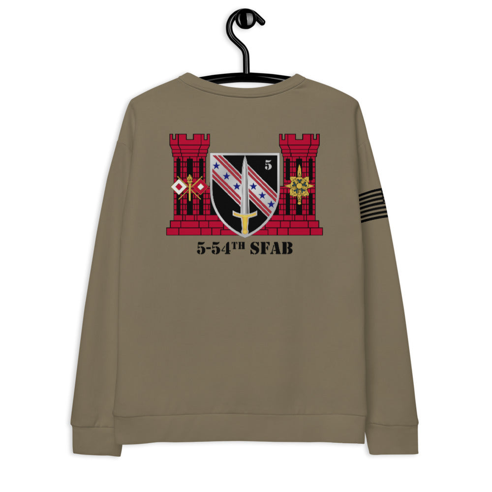 5-54th SFAB Store 1 Premium Core Men's Crewneck Performance Sweatshirt - rmcHkp