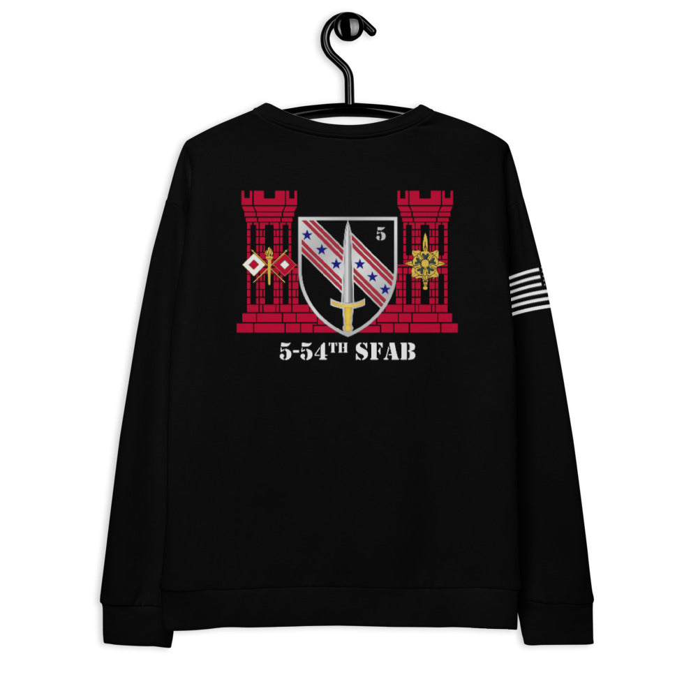 5-54th SFAB Store 1 Premium Core Men's Crewneck Performance Sweatshirt - tGdsXd