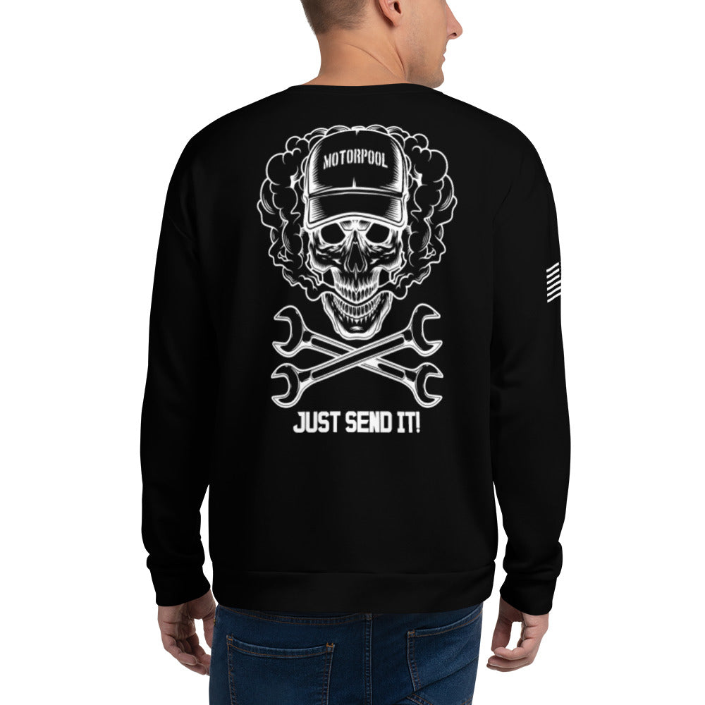 554th MP Co. Store 1 Core Men's Crewneck Performance Sweatshirt - jvgBC6