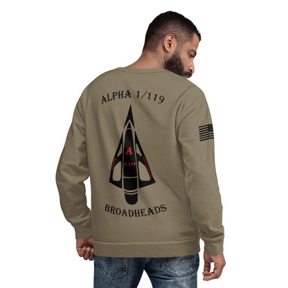 A Battery, 1/119 FAB Store 1 Premium Core Men's Crewneck Performance Sweatshirt - BDMNg3