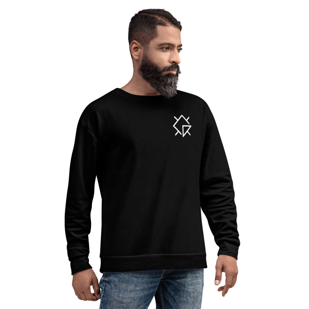 USMA Gray Store 1 Core Men's Crewneck Performance Sweatshirt - FgzE6C