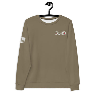 98th CA BN Ocho Logo Core Men's Crewneck Performance Sweatshirt - MwSNX5