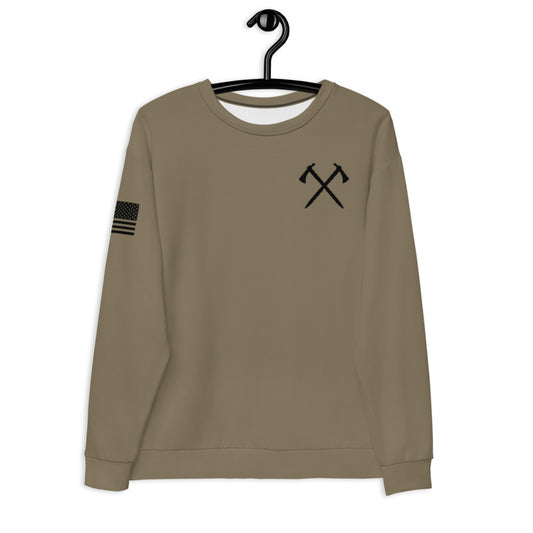 B Co, 92nd CA BN Store 1 Premium Core Men's Crewneck Performance Sweatshirt - DgcjBZ