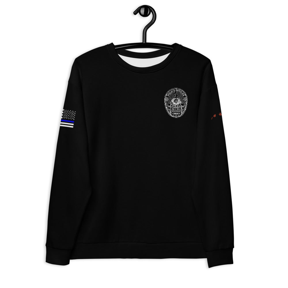 Powell Police Premium Core Men's Crewneck Performance Sweatshirt