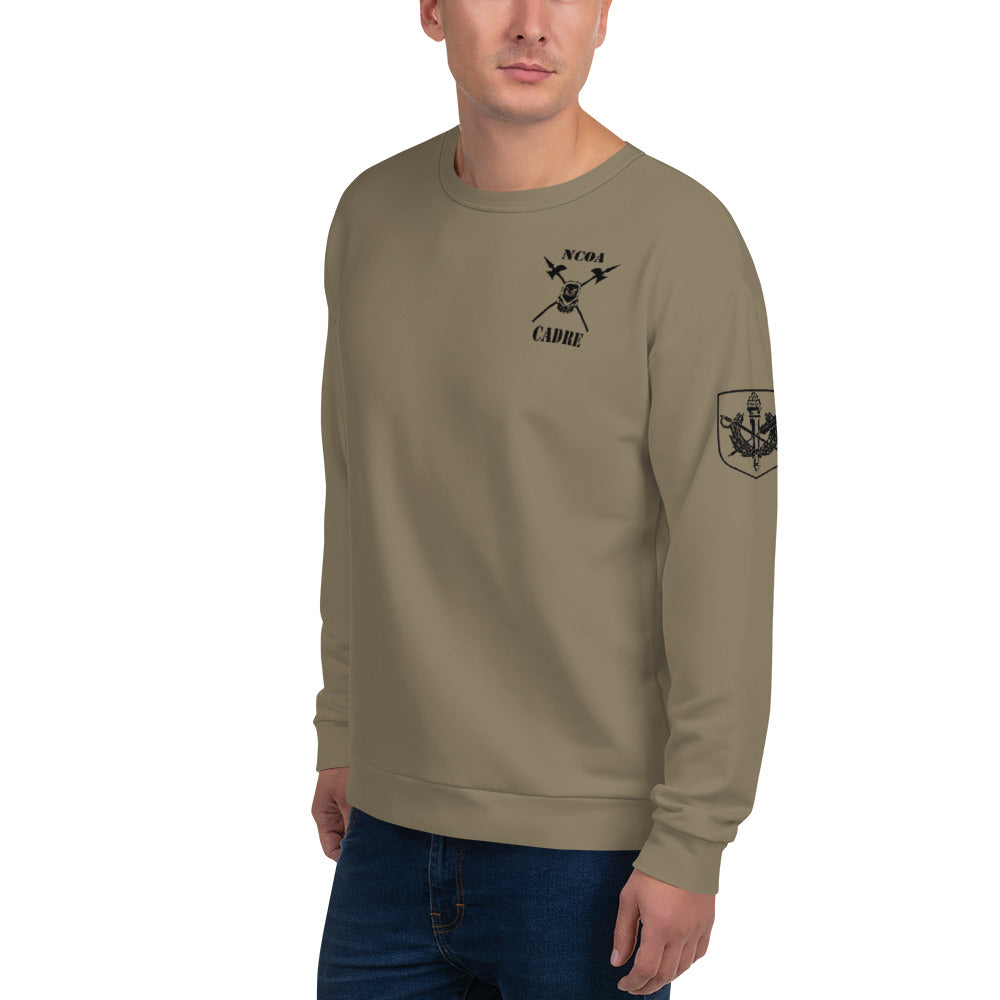 NCOA, TJAGLCS Store 1 Core Men's Crewneck Performance Sweatshirt - e4k5p6-TAN