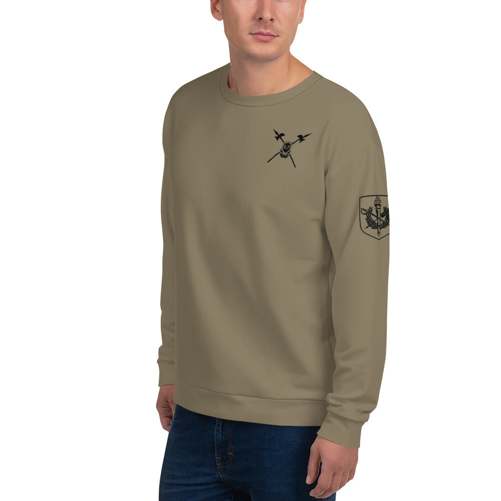 NCOA, TJAGLCS Store 1 Core Men's Crewneck Performance Sweatshirt - 4kppmQ-TAN