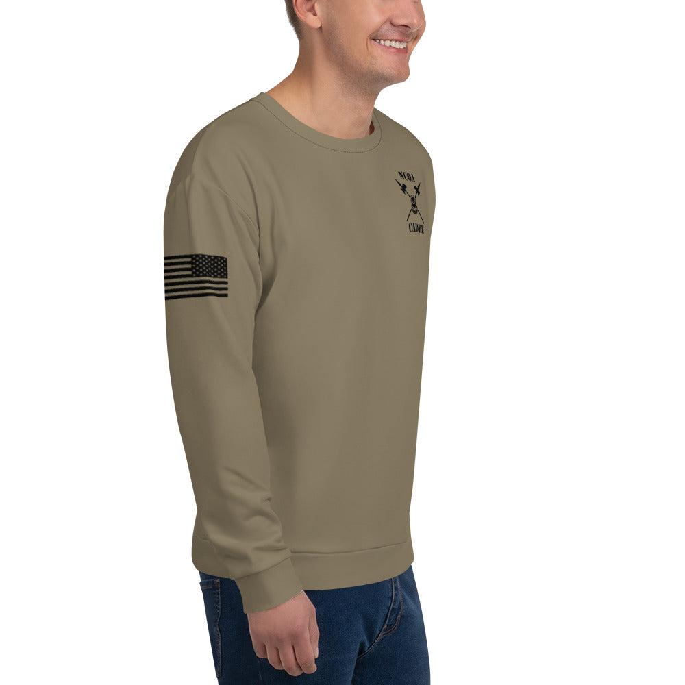 NCOA, TJAGLCS Store 1 Core Men's Crewneck Performance Sweatshirt - e4k5p6-TAN