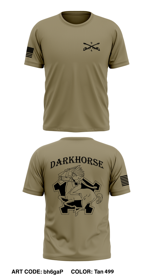 Darkhorse 4-9 CAV Core Men's SS Performance Tee - bh6gaP