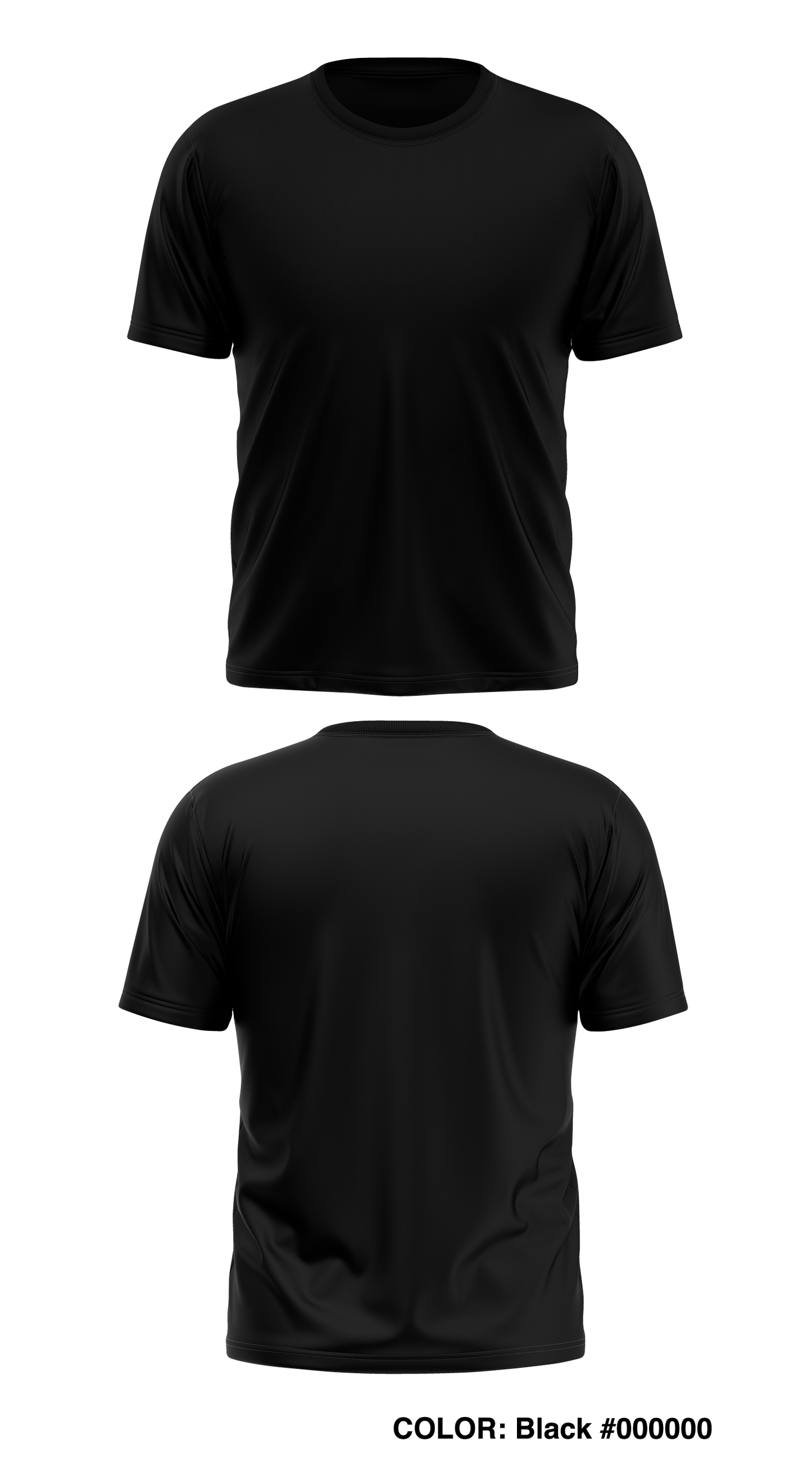 Black clearance blank tee