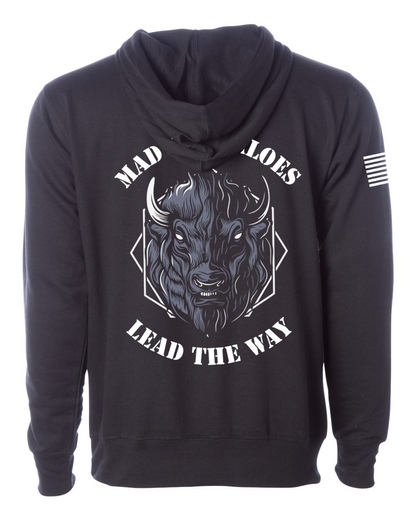 Mad Buffaloes, 217th MP DET Comfort Unisex Hooded Sweatshirt - zds8r2