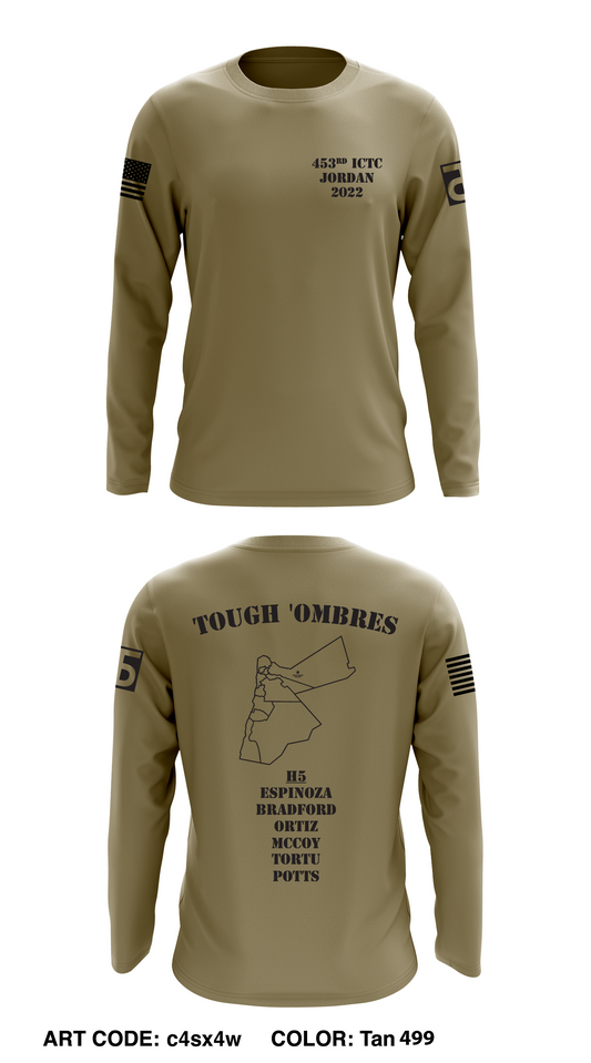 453rd ICTC Core Men's LS Performance Tee - c4sx4w