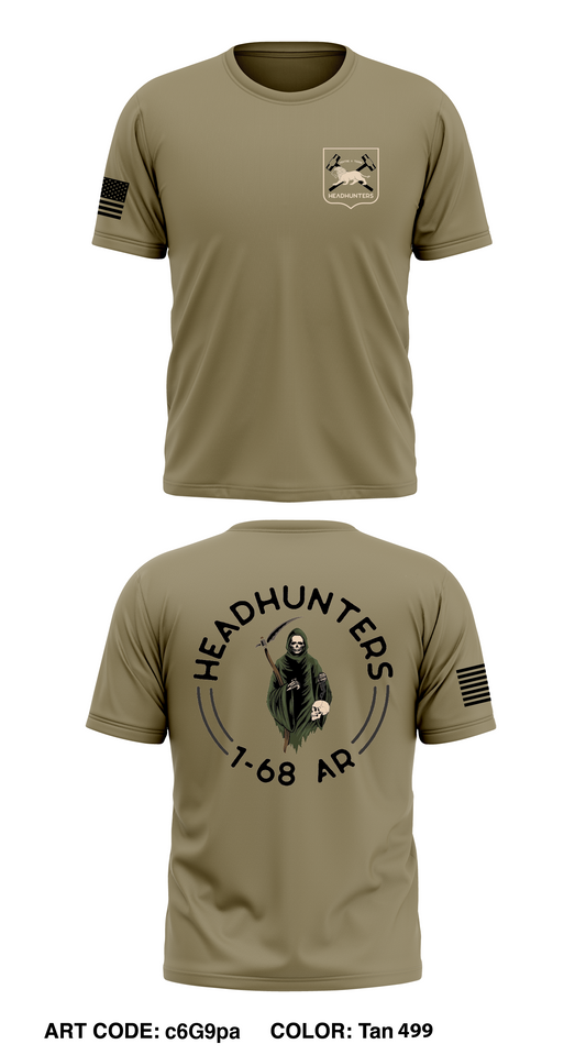 Headhunter 1-68 HHC Core Men's SS Performance Tee - c6G9pa