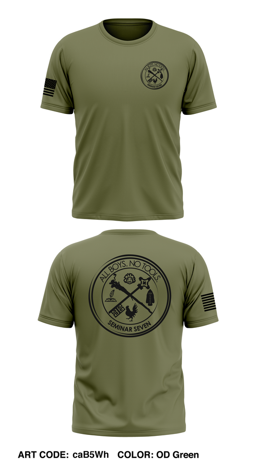 SAMS AY23 Seminar 7 Core Men's SS Performance Tee - caB5Wh