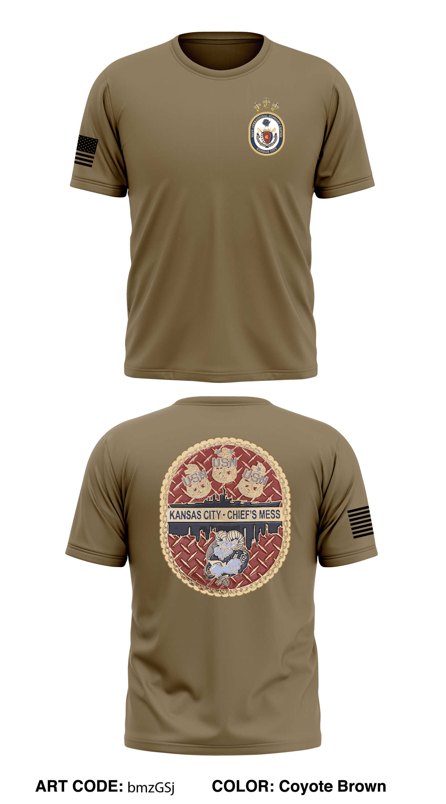 Kansas City Chief Association  Store 1 Core Men's SS Performance Tee - bmzGSj-COY