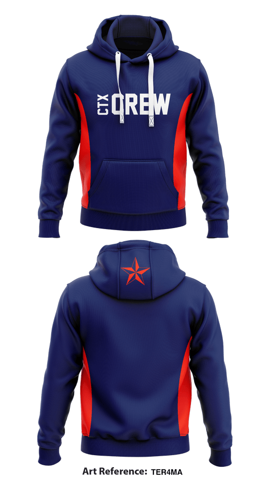 Crew2  Core Men's Hooded Performance Sweatshirt - tER4ma