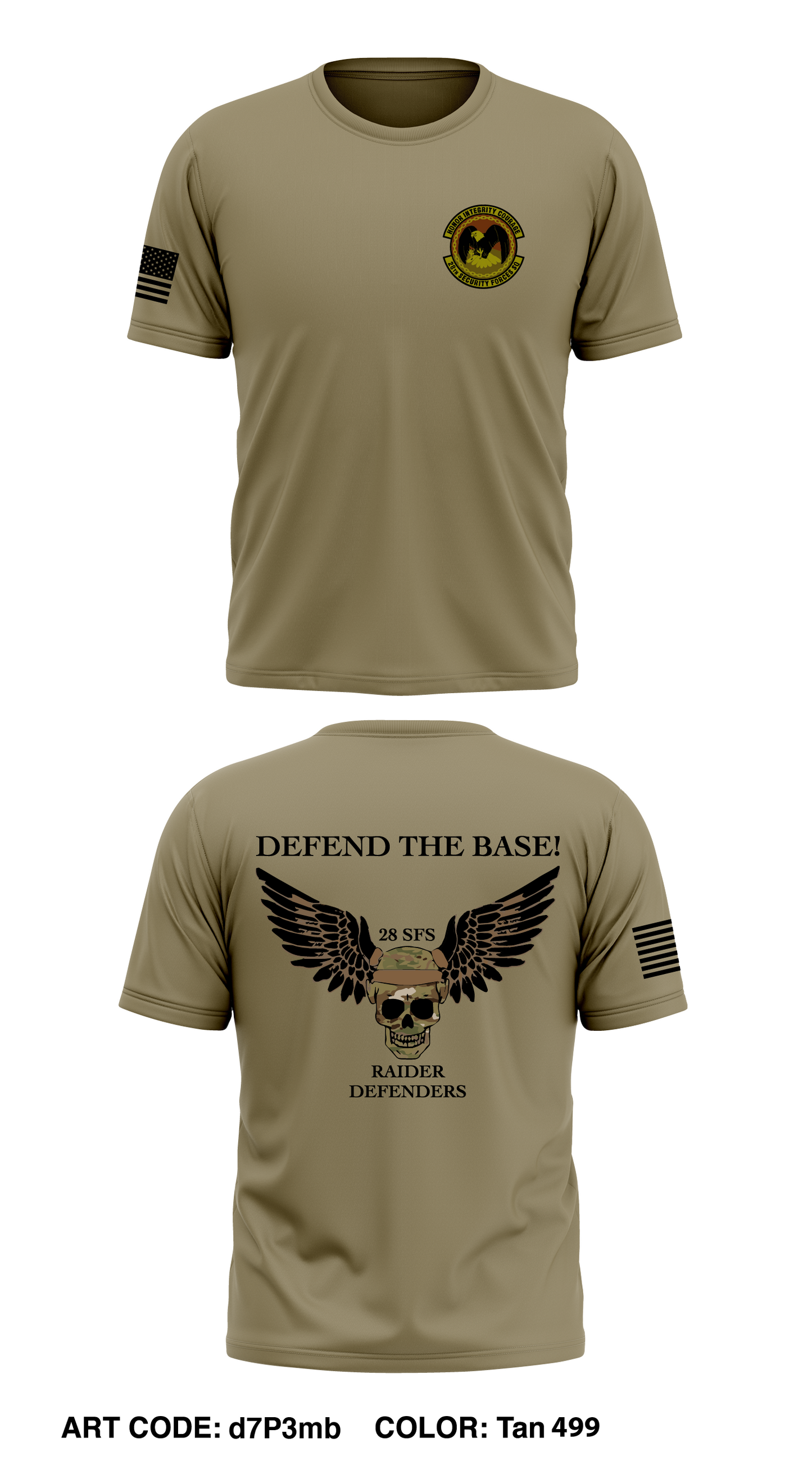 28th SFS EAFB Core Men's SS Performance Tee - d7P3mb