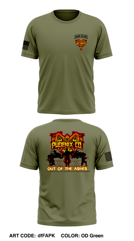 HHC/205th MOD, 17th CSSB (Run Club) Store 1 Core Men's SS Performance Tee - dfFAPK