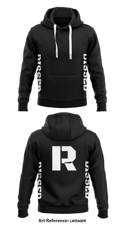 dissed Store 1 Core Men's Hooded Performance Sweatshirt - LWRaWR
