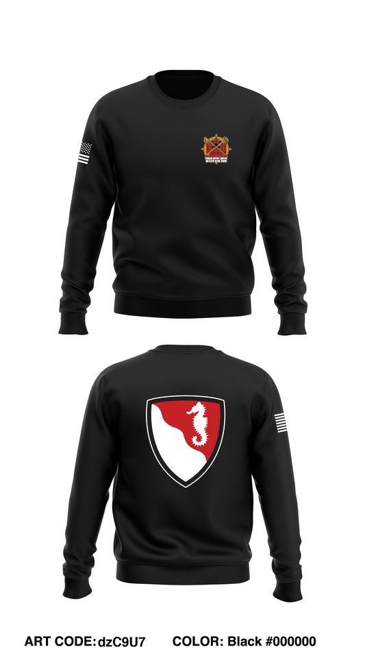 FSC, 5th Engineer Battalion Core Men's Crewneck Performance Sweatshirt - dzC9U7