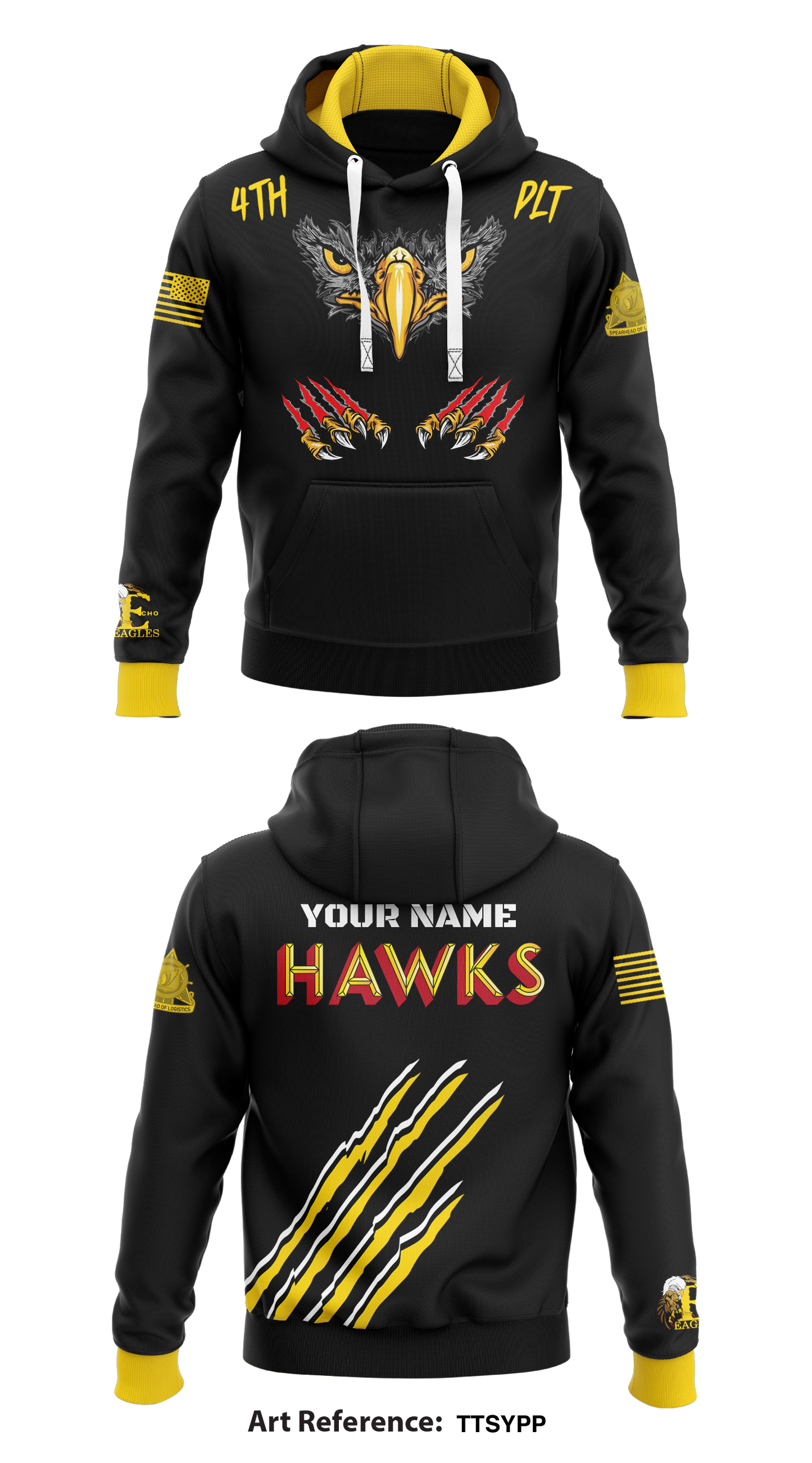 CUSTOM - Echo Trans AIT Store 1  Core Men's Hooded Performance Sweatshirt - s9n55N