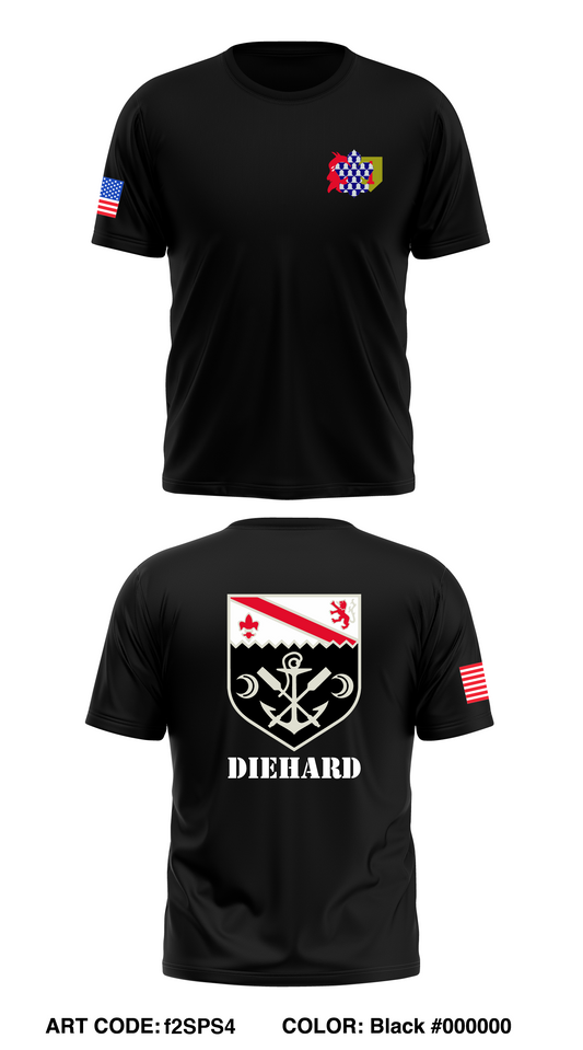 1st Engineer Battalion, 1ID Core Men's SS Performance Tee - f2SPS4