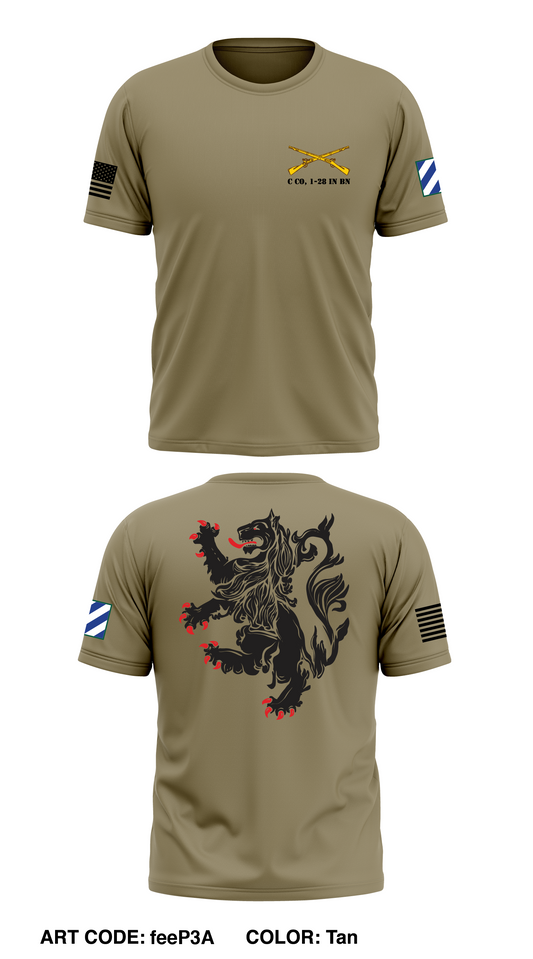 C Co, 1-28 IN BN Store 1 Core Men's SS Performance Tee - feeP3A