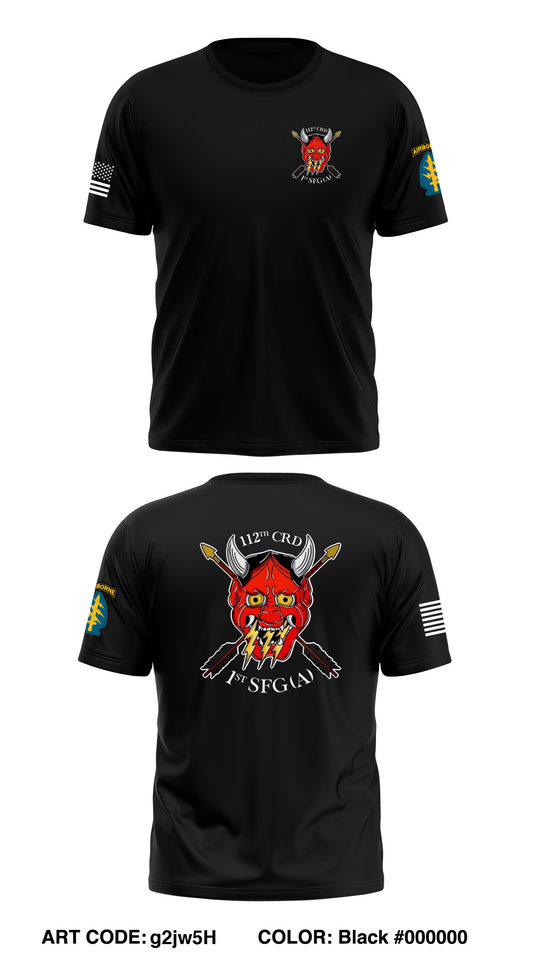 112th CRD, 1st SFG(A) Core Men's SS Performance Tee - g2jw5H