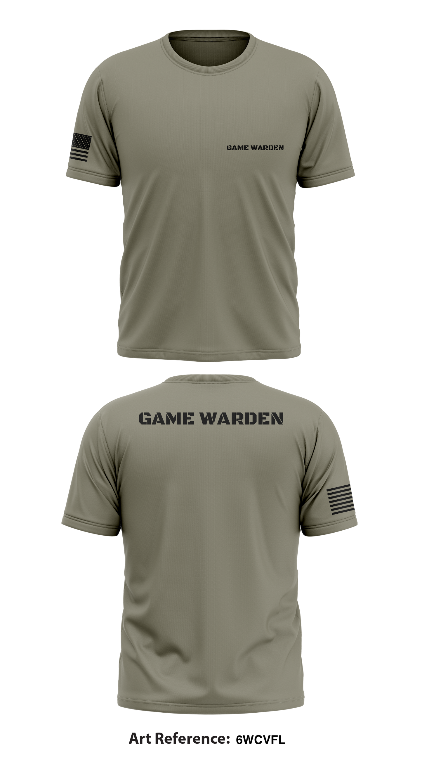 game warden Store 1 Core Men's SS Performance Tee - 6wCvFL