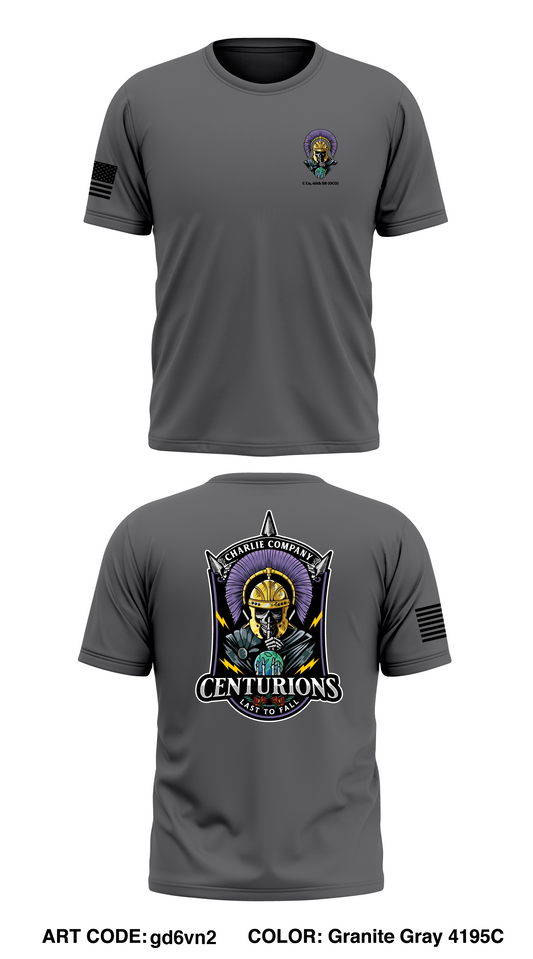 Charlie Company, 60th Offensive Cyber Operations BN Core Men's SS Performance Tee - gd6vn2