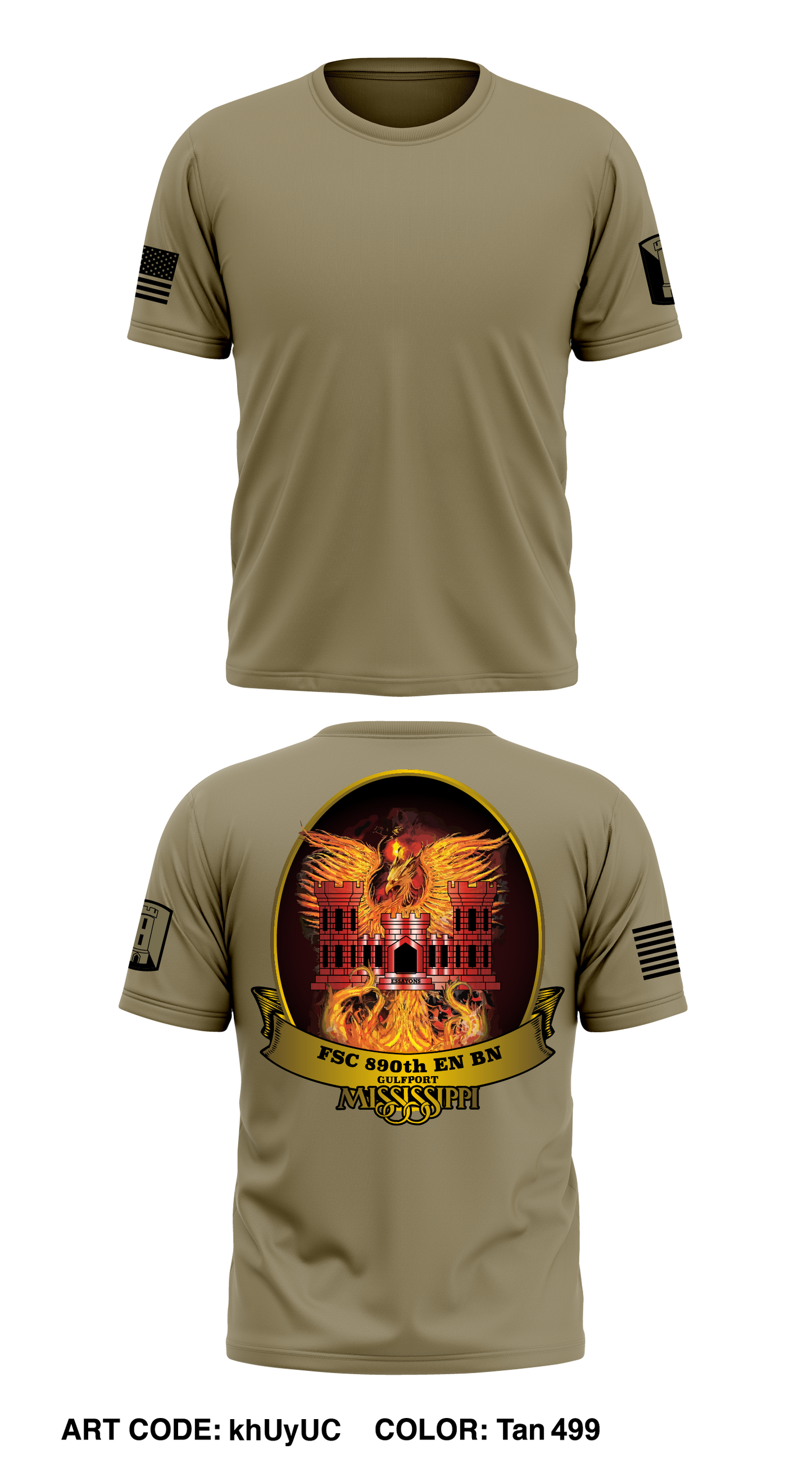 FSC 890th EN BN Store 1 Core Men's SS Performance Tee - khUyUC
