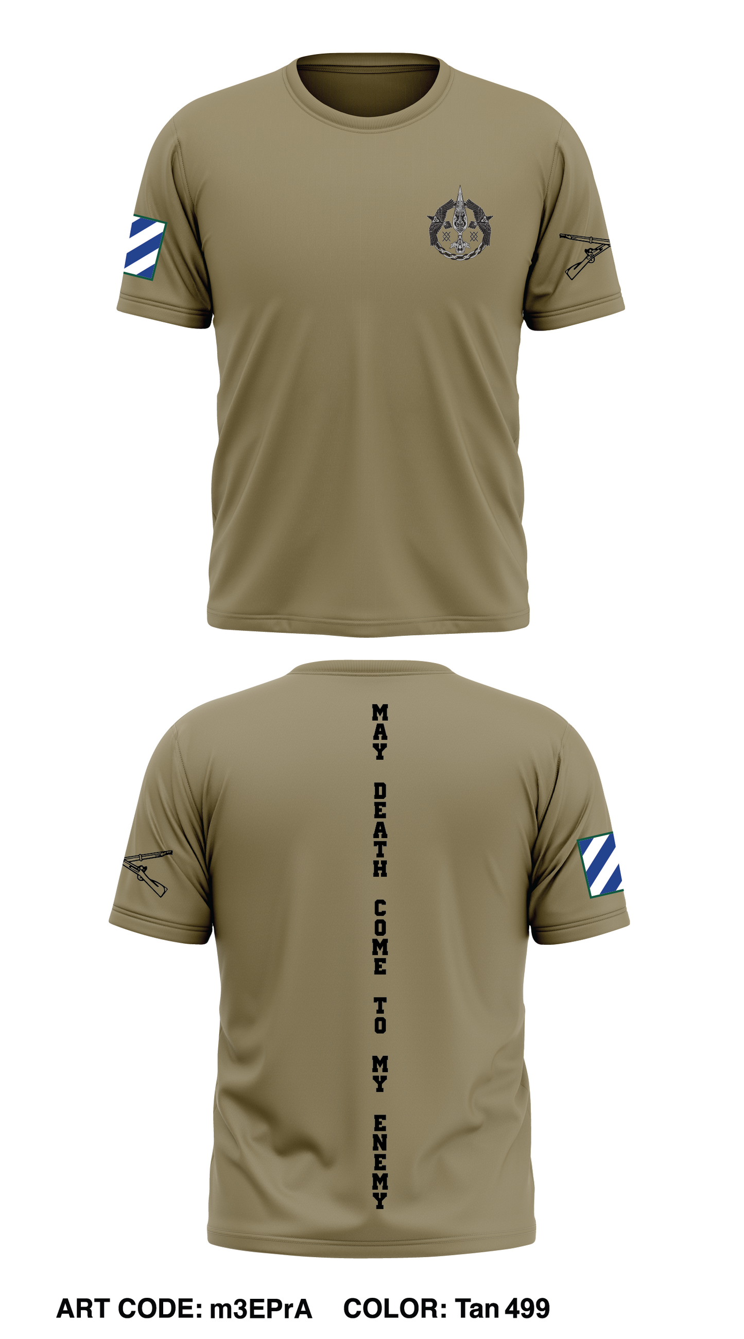 C Co, 1 BN, 28th IN Store 1 Core Men's SS Performance Tee - m3EPrA
