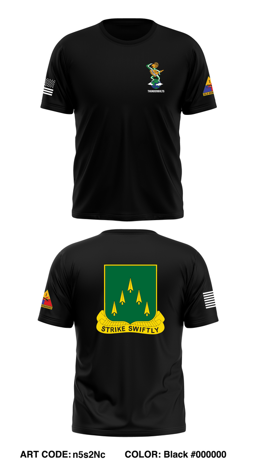 4th Battalion, 70th Armored Regiment, 1/1AD Core Men's SS Performance Tee - n5s2Nc